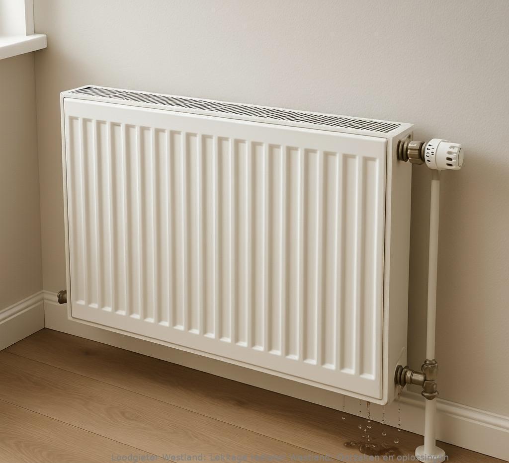 Lekkage Radiator Westland