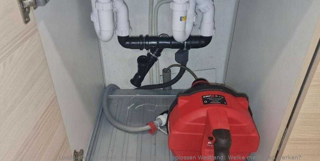 Riool Verstopping Oplossen Westland